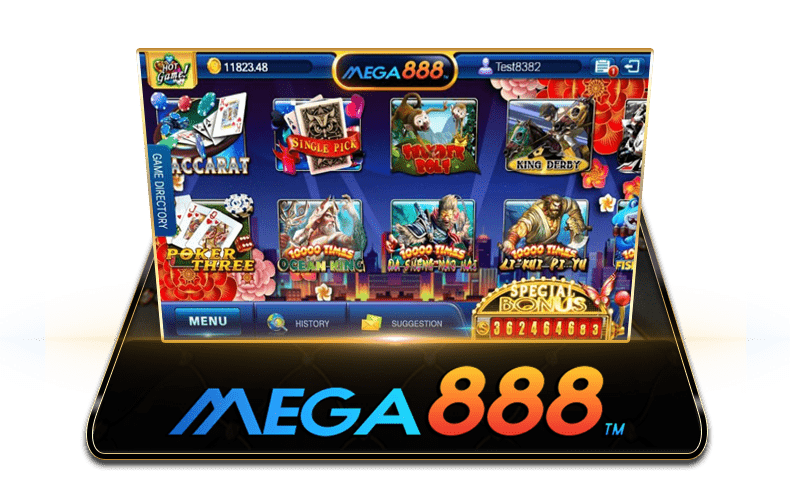 MEGA888 ค่ายเกมที่มีความมาตรฐานสูงสุดอันดับ 1 ของไทย